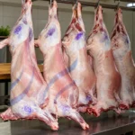 Frozen Sheep Carcasse