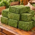Dried Alfalfa Hay Bales – Animal Feed