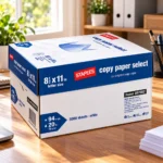 Staples Copy Paper Select – 8.5 × 11" Letter Size, 5000 Sheets