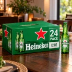 Heineken Original Lager Beer– 24 × 12 oz Bottles